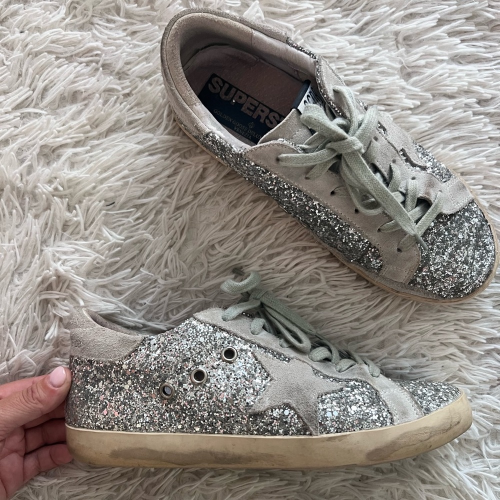 Golden Goose Shoes Sneakers Size 36 glitter
